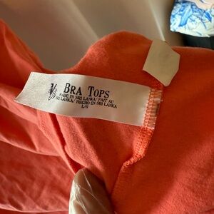 Victoria Secret bra top cotton cozy throw on and go